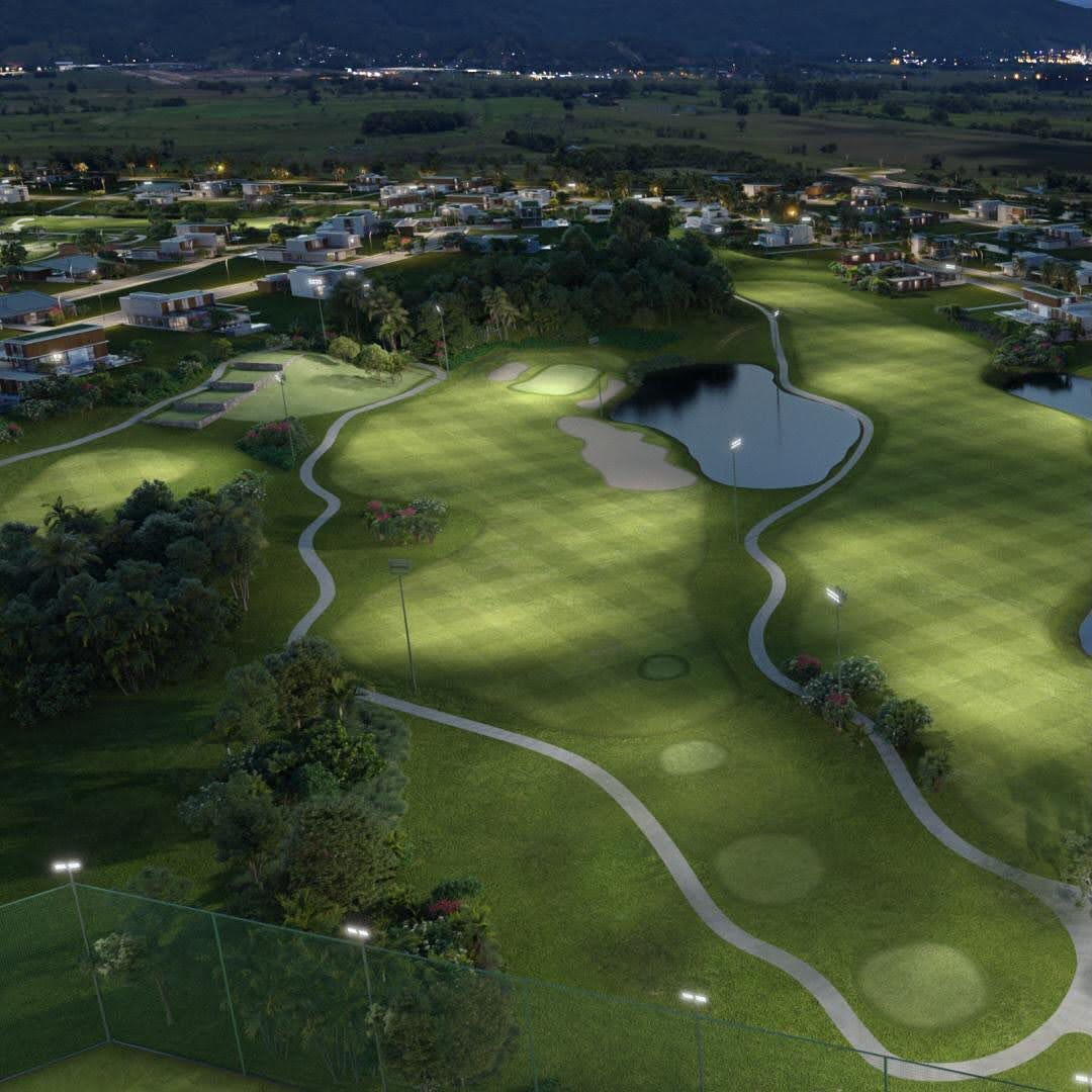 Campo de Golf Iluminado — ALL Resort